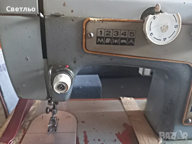 Шевна машина Чайка 3 КЛ. 116-2, снимка 4 - Шевни машини - 55414249