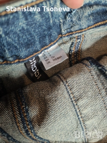 Дънково бюстие H&M, снимка 3 - Корсети, бюстиета, топове - 54810318