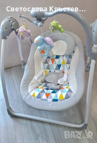Бебешка люлка Cangaroo Jessie Grey