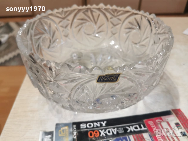 VIOLETTA CRYSTAL-MADE IN POLAND 3105262001L4, снимка 3 - Колекции - 54730068