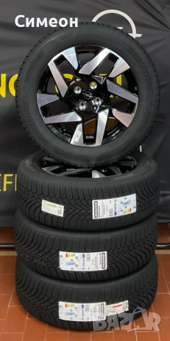 Продавам оригинални джанти за Opel mokka - B 17 инча със зимни гуми Bridgestone blizzak 6