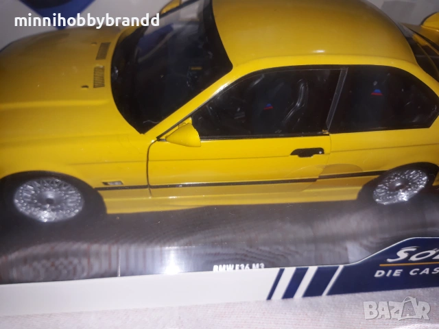 BMW M3 E36 1.18 SOLIDO , снимка 4 - Колекции - 54982182