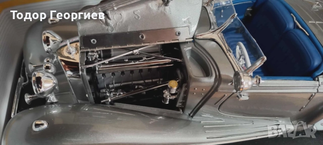 Mercedes 500k Maisto 1:18, снимка 5 - Колекции - 54201198