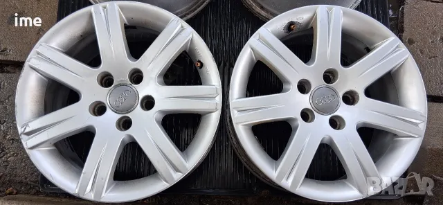 4бр ляти джанти 7J16 ЕТ42. BBS. OEM 4F0 071 496 666. 5x112. Свалени са от Audi. Стават и на Golf..., снимка 13 - Гуми и джанти - 55318098