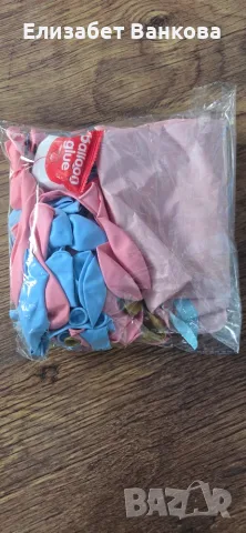 Лот (украса) за парти за разкриване на пола на бебе (gender reveal), снимка 16 - Други - 55658430