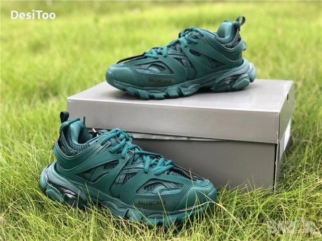 Balenciaga Track Sneaker "Dark Green" , снимка 2 - Маратонки - 54362687