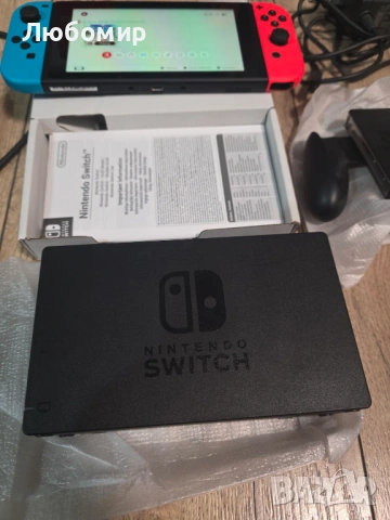 Конзола Nintendo switch + калъф, снимка 7 - Nintendo конзоли - 54295789