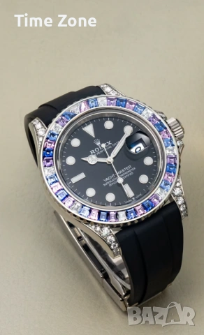 Rolex Yacht-Master 40mm 'Aurora Borealis' White Gold Automatic Дамски Различни Варианти, снимка 3 - Дамски - 54047447