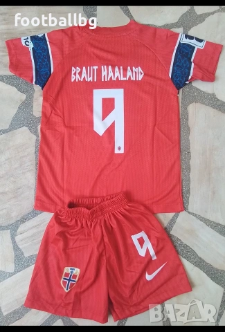 HAALAND 9 ❤️⚽️ детско юношески футболни екипи 🇳🇴 NORWAY 🇳🇴 , снимка 5 - Футбол - 43499326