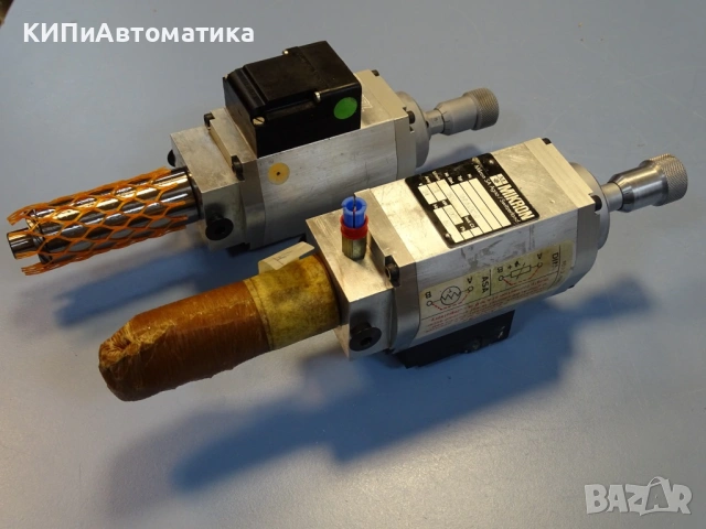 шпиндел MICRON 168.5.0101.0 Precision Electric Spindle 24V 1500min-1, снимка 12 - Резервни части за машини - 54580346