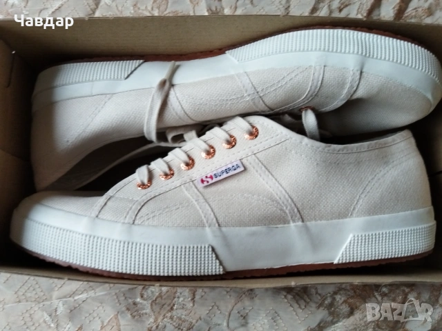 Кецове SUPERGA Cotu Classic - размер 44/44.5, снимка 7 - Кецове - 54147152