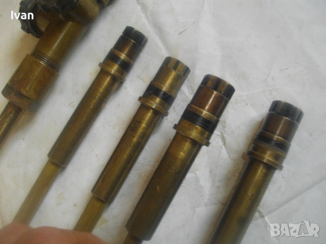EWO СТАРО КАЧЕСТВО ОРИГИНАЛНА НЕМСКА ГОРЕЛКА ЗА ОКСИЖЕН ЗА ГАЗ АЦЕТИЛЕН/ПРОПАН-БУТАН С 5 РАМЕНА/ДЮЗИ, снимка 8 - Други инструменти - 54556481