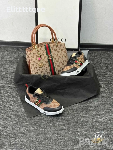 дамски маратонки и чанта Gucci , снимка 3 - Маратонки - 54968913
