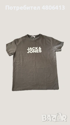 Черна мъжка тениска