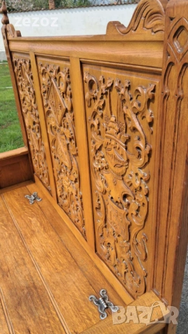 Пейка с ракла Готика, снимка 8 - Дивани и мека мебел - 54252855