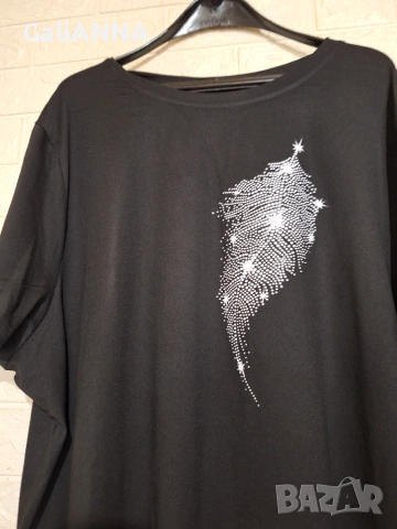 НОВА СТРАХОТНА ТУНИКА 3XL-4XL, снимка 2 - Туники - 55166956