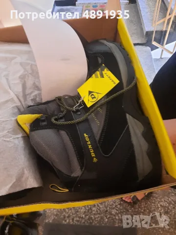 Работни зимни обувки Дънлоп/Dunlop номер 45, снимка 3 - Мъжки боти - 55361654