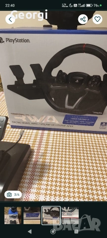 Волан Hori Apex за PS4,Ps5,PC., снимка 3 - Аксесоари - 54458747