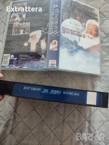 видеокасета Дядо Коледа 2 vhs, снимка 2 - Анимации - 54552605