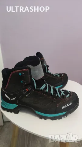 Дамски Туристически обувки SALEWA Mountain Trainer Mid GTX (Gore-Tex) – Размер 38, снимка 8 - Други - 55383373