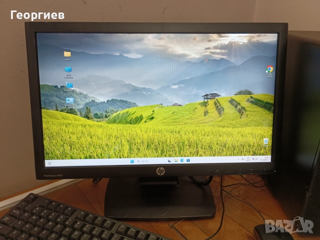 Kомпютър HP 290 G2 I3-8100  + монитор , клавиатура и мишка, снимка 3 - Работни компютри - 54797150
