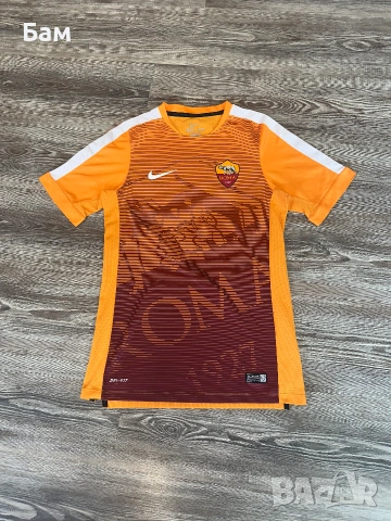 Оригинална мъжка тениска Nike x Roma 2018-2019 Pre-Match Training Jersey размер С