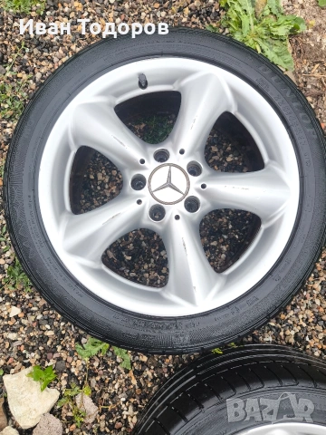 Джанти с гуми 17 " 7.5 J et36 225/45/17 Мерцедес Mercedes w203 w209 w210 w202
