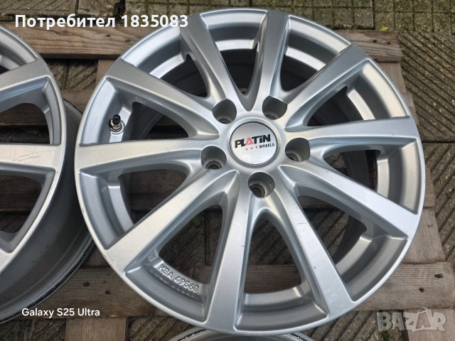 Лети джанти 16ки 5х112 Platin, снимка 7 - Гуми и джанти - 54855220