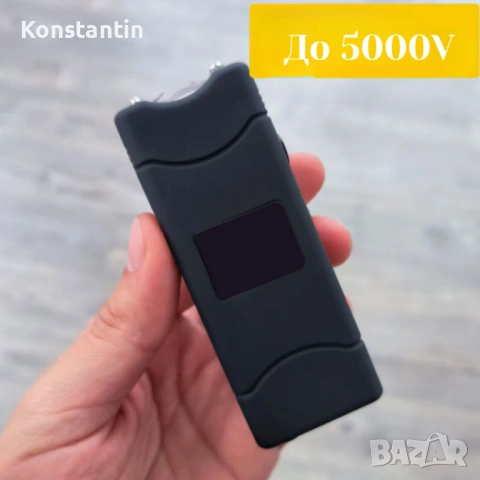 Устройство за самозащита - електрошок 5000K V и LED фенер – компактно, презареждаемо, снимка 5 - Друга електроника - 54422063