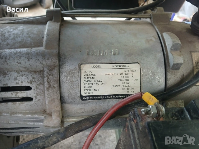 Генератор KAMA 6kw, снимка 5 - Генератори - 54270204