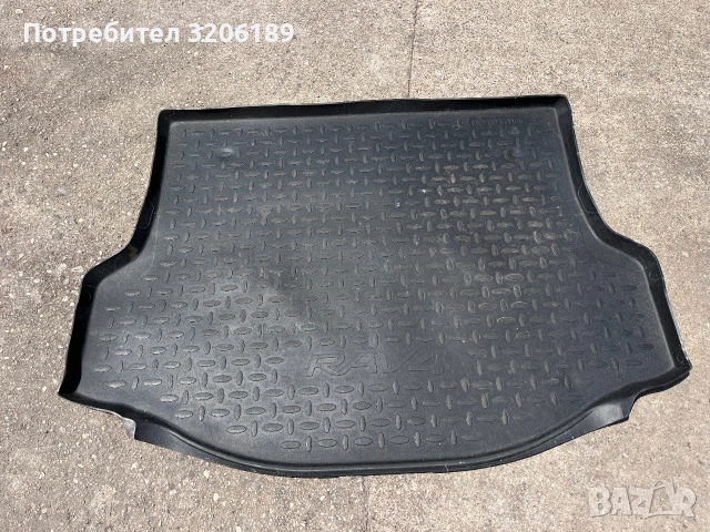 Гумена стелка багажник за Тойота Рав 4 / Toyota Rav4, снимка 7 - Аксесоари и консумативи - 55213367