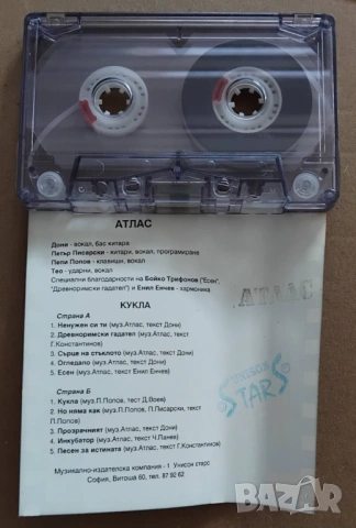 Атлас "Кукла" - аудио касета, трети официален ретираж, снимка 4 - Аудио касети - 54953075