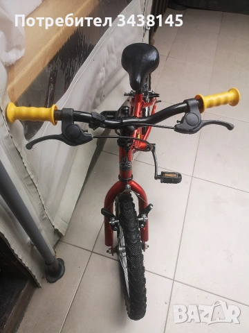 Drag Pickachy 16 детско колело с помощни колела, снимка 4 - Велосипеди - 54081850