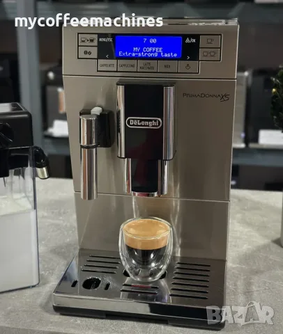 Кафемашина DeLonghi PrimaDonna XS ETAM 36.366, снимка 5 - Кафемашини - 55629356