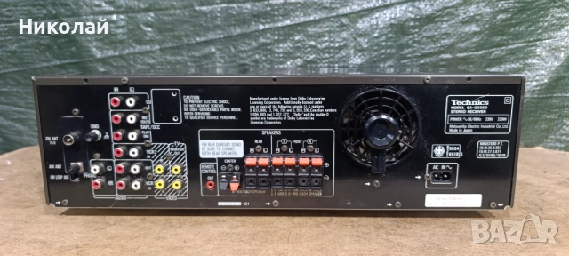 Technics SA-GX350.     Цена- 125 евро, снимка 6 - Ресийвъри, усилватели, смесителни пултове - 54692838