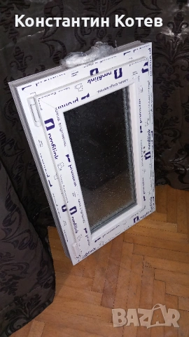 2 броя ПВЦ прозорец за баня, снимка 2 - Дограми - 54059623