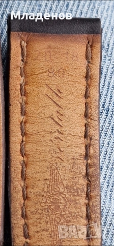 Каишка от часовник Breitling 20 mm., снимка 4 - Мъжки - 54362727