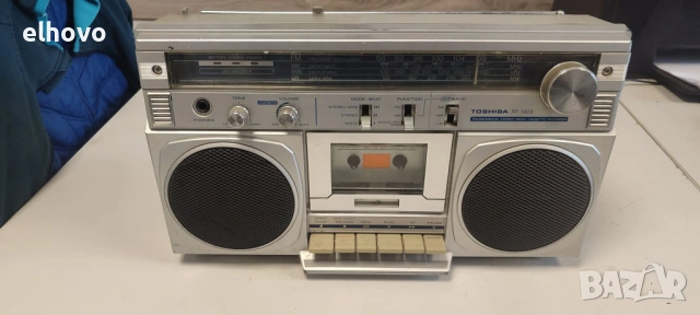 Радиокасетофон Toshiba RT-100S, снимка 7 - Радиокасетофони, транзистори - 54265005