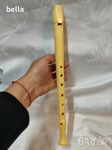Немска Сопрано Блокфлейта (33 см), снимка 4 - Антикварни и старинни предмети - 54299339