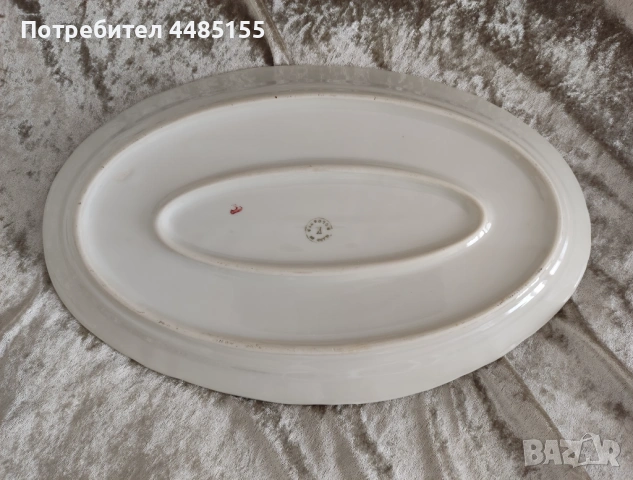 Три големи елипсовидни плата, ретро, снимка 7 - Чинии - 53075900