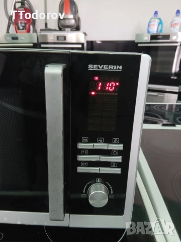 Микровълнова печка с грил Severin MW9675 , снимка 2 - Микровълнови - 54239493