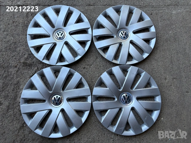 4 броя Оригинални тасове за Volkswagen Polo 15, снимка 3 - Аксесоари и консумативи - 54678168