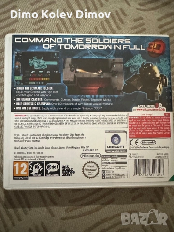 GHOST RECON Nintendo 3ds, Пълен комплект, снимка 4 - Игри за Nintendo - 54666497