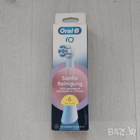 Оригинални глави Oral-B iO Gentle Care (Sanfte Reinigung) – XXL Pack 6 бр.