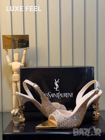Prada ⚜️ Yves Saint Laurent⚜️ Дамски Сандали , снимка 8 - Сандали - 55075253