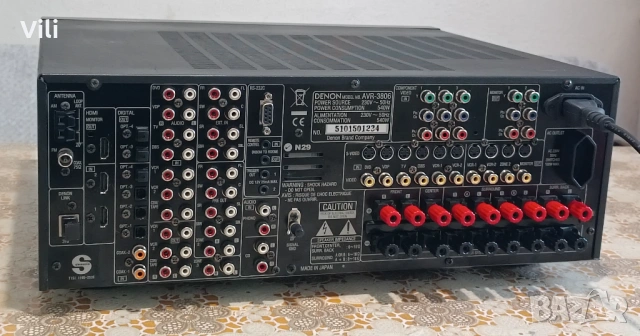🎵 Denon AVR-3806 🎵, снимка 2 - Ресийвъри, усилватели, смесителни пултове - 54099024