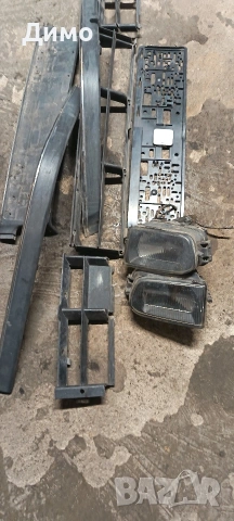 халогени лайсни решетка броня бмв е39 bmw e39, снимка 2 - Части - 53953592