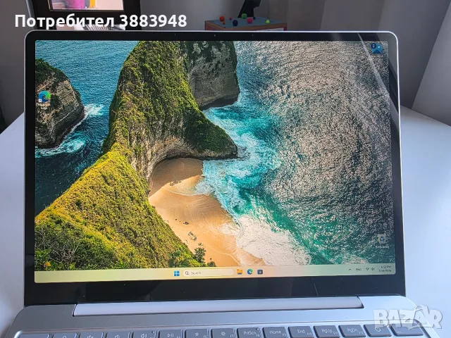Microsoft Surface Laptop Go – Touchscreen, i5, Windows 11, снимка 3 - Лаптопи за дома - 55332370