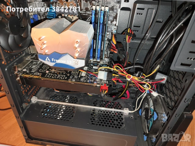 Геймърски компютър PC gaming Windows 11 Wi-Fi Intel i7 Nvidia gtx1080 24GB RAM 240GB SSD  , снимка 4 - Геймърски - 55241961