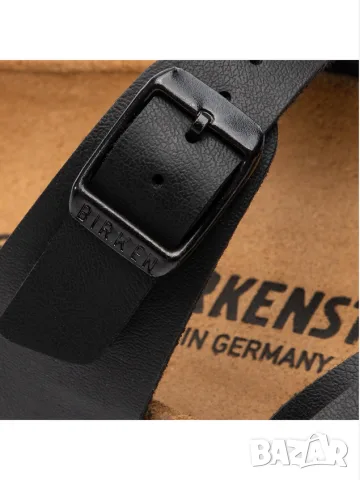 BIRKENSTOCK Mayari black оригинални нови ортопедични дамски чехли номер 39, снимка 8 - Чехли - 55389391